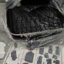 Kmiectse Dish Drying Rack – Expandable Dish Rack for Kitchen Counter, Stainless Steel Dish Drainer with Utensil Holder, Black