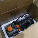 Orion Motor Tech AC Vacuum Pump and Gauge Set, 1/3 hp 4 cfm Vacuum Pump Manifold Gauge Kit with Leak Detector 3 Hoses & Accessories for R134a R12 R22 R502, A/C Vacuum Pump Kit for Auto HVAC Systems. Oil has leaked and the item is stained.