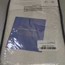 INOVADAY 100% Blackout Curtains for Bedroom, Black Out Curtains 84 Inch Long, Clip Rings Linen Blackout Drapes, Thermal Insulated Room Darkening for Living Room, 2 Panels - Beige,W50xL84