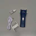 oneisall Pet Clipper for Cat Matted Hair, Pet Shaver for Cats Quiet Pet Clippers Waterproof Cordless Cat Clippers for Matted Long Hair with Storage Bag (Green) (Standard)