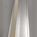 Tandefio 1 Pc 4-9/16"x1"x36" Exterior Door Threshold Heavy Duty Silver Aluminum Outswing Fixed Bumper Sill, Composite Material Base with Aluminum Top and Seal Outswing Door Threshold (Silver)