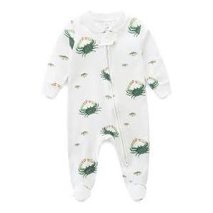 One-Piece Footies Newborn Rompers Pajamas Cotton Footed Pjs for Sleep Play Boys Girls 0-3 M