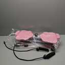 Ab Machine & Waist Twister - Slimming Tool With Foot Massage (Light Pink)