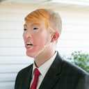 2 x Donald Trump Mask - Mouth Moves When You Talk - Funny Mask