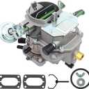NENKUTEN 2 Barrel Carburetor for Dodge Truck Plymouth Models 273-318 4.5L 5.2L V8 Engines 1966-1973 BBD Manual Choke 2BBL Carb with Gaskets
