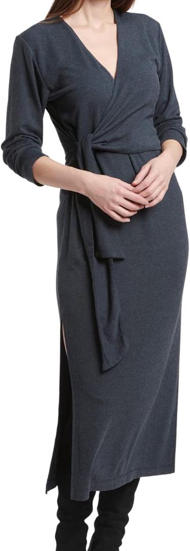 Splendid Womens Long Sleeve (Large, Deep Sea)