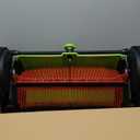 Pickup Pro 2 Leaf & Lawn Sweeper  Push Powered Garden Sweeper for Grass Clippings, Leaves & Debris  Manual Push Yard Sweeper with Height Adjustment & Large Collection Hopper