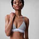 Calvin Klein Women's Modern Cotton Lightly Lined Triangle Wireless Bralette M