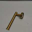 NearMoon Bathroom Toilet Paper Holder, Premium SUS304 Stainless Steel Rustproof Wall Mounted Toilet Roll Holder for Bathroom, Kitchen (1 Pack, Brushed Gold)