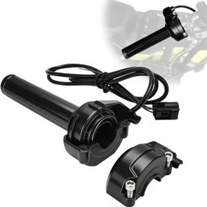 JFG Racing Electric Dirt Bike Throttle for Surron,Quick Response Nylon Twist Throttle Handle Tube for Ebike Sur Ron Light Bee X and S/Tuttio Soleil01/ E Ride Pro/MacFox/ 79Bike Falcon Pro Falcon GT