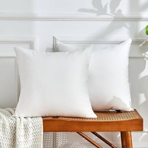 Pillows Basic Home, 2 Piece, 18x18 inch, White