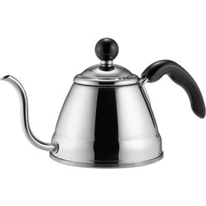 Fino Pour Over Gooseneck Coffee Kettle, 6 Cup, Stainless Steel