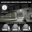 Solar Light Indoor Outdoor, 3000LM Solar Shed Light Rotation Design, Waterproof 15 Modes (2 for All Day Lighting) Motion Sensor, Remote for Barn Patio Chicken Coop Gazebo Garage-2 Packs