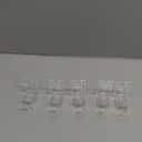 Azar Displays 550010 Slatwall Interlocking Eyeglass Holder, 25 Count, Clear