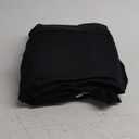 ULTICOR 4-Piece, 1 Seat Recliner Cover, Yarn Dyed Reclining Chair Covers for 1 Cushion Reclining Sofa, Single Seat Recliner Couch Cover, Soft, Machine Washable (Black, Recliner Cover)