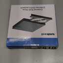 External DVD Drive USB 3.0 USB C CD Burner CD/DVD +/-RW Optical Drive, Slim Portable DVD CD ROM Rewriter Writer Duplicator for Laptop Desktop PC Windows 11/10/8/7 MacBook Mac Linux OS Apple