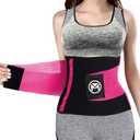 Moolida Waist Trainer Belt for Women Waist Trimmer Workout Fitness Back Support Belts, Medium