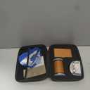 Multi Angle Rolling Knife Sharpener Tool w/Diamond & Ceramic Discs #1000/#3000, Knife Sharpening Kit having Finger Guard, Gloves & Travel Bag