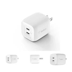 Belkin BoostCharge Pro 45W Dual USB-C GaN Wall Charger