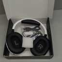 Wireless Gaming Headset with Noise Canceling Microphone for PS5, PC, PS4, 2.4G/Bluetooth Gaming Headphones with USB and Type-c Connector, Wired Mode for Controller Gamecube (White)