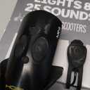 Hornit Mini Bike & Scooter Horn with Kids Headlight (Black/Black)