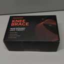 HALIDODO Red Light Therapy & Vibration Massage Knee Brace - Wireless Rechargeable Controller, 660nm & 850nm Red Light Therapy Heated Device for Knee/Joint/Elbow/Shoulder. (Black)