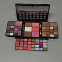 All In One Makeup Gift Kit - Ultimate Color Combination - 36 Eyeshadow, 28 Lip Gloss, 3 Blusher, 4 Concealer, 3 Contour Powder, 3 Brushes, 1 Mirror, 74 Colors Palette Set