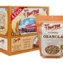 Bob's Red Mill Classic Granola, 12oz (Pack of 4) - Whole Grain, Kosher, BB 05/Jan/2026