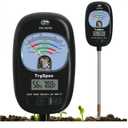 7-in-one Soil Test Kit, Soil Moisture Meter/PH Meter/Sunlight Intensity/Fertility Soil Tester, LCD Display Air & Soil Hygrometer Temperature for Garden, Farm, Lawn Care Moisture Meter for Hous Plants