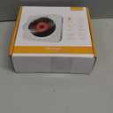 CD Player Portable, Bluetooth CD Players for Home with Remote Control HiFi Stereo LED Display Timer FM Radio AUX/USB/TF Jack, Music CD Player with Speakers Desktop Boombox for Office Gift White