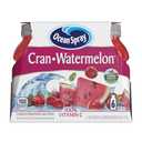 Ocean Spray® Cran-Watermelon™ Cranberry Watermelon Juice Drinks, 10 Fl Oz Bottles, 6 Count, BBD 26 APR 2026
