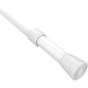 Tension Rods Room Divider, Premium Adjustable Curtain Tension Rod, 53-100 Inch Large Curtain Rod, No Drilling Tension Pole for Kitchen, Bathroom, Cupboard, Wardrobe, Window, Bookshelf DIY Project 1PCS