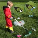 2-Pack Grabber Tool, 32" Long Reacher Grabber Pickup Tool, Trash Picker Grabber for Elderly Grab It Reaching Tool, Garbage Picker Upper Grabber, Litter Pick Up Grab Tool, Claw Grabber