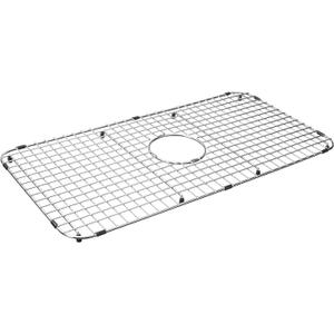 Serene Valley Sink Bottom Grid 28-1/16" X 13-15/16", Centered Drain with Corner Radius 2", SVM2814C, Medium