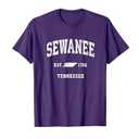Sewanee Tennessee TN Vintage Athletic Sports Design T-Shirt, XL