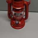 Hortsun 12 Pcs 8 Inch Vintage LED Hurricane Lantern Metal Red Outdoor Battery Operated Hanging Lantern with Warm LEDs and Dimmer Switch for Halloween Christmas Indoor Rustic Farmhouse Camping Decor