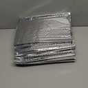 Reflective Foil Insulation, Double Reflective Bubble Insulation Sheet, Aluminum Foil Bubble Shield, Radiant Barrier Roll for RV Windows Weatherproofing (23.6''x 10Ft)