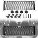 Amiss Cargo Net Stretchable, Car Exterior Accessories, Adjustable Elastic Trunk Storage Net with Hook for SUVs, Cars and Trucks (35.4x15.8 Inch)