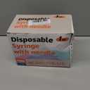 31G 1ml 1/2 Inch Lab Syringes, Disposable Individual Package  Box of 100