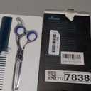 Stainless Steel Hair Cutting Scissors Thinning Shears 6.5 Inch Professional Salon Barber Haircut Scissors Family Use for Man Woman Adults Kids