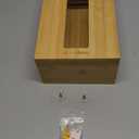 Libreshine Extra Large Bamboo Grocery Bag Holder for Plastic Bags, Under Sink Cabinet or Wall Mounted Organizer, Space-Saving Bag Dispenser for Kitchen, Pantry, Laundry Room, Garage