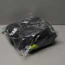 V VOLKGO Super Extra Large Stroller Bag for Airplane with Padded Backpack Shoulder Straps, Double Stroller Cover for Air Travel, Jogger & Carrier - Fits All, Gate Check Bag, Waterproof Travel Cover. (Black)