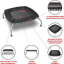 Sunny Health & Fitness Springless Mini Fitness Trampoline