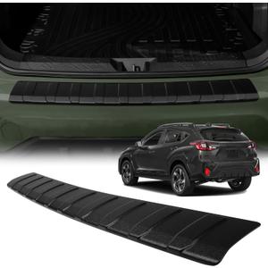 Rear Bumper Protector Compatible with Subaru Crosstrek 2024 2025 2026 Car Accessories ABS Plastic Material Matte Black Non-Slip Scratch-Resistant Trunk Door Protector