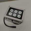 IR Illuminator for CCTV Security Cameras,12V ir Light 6 LED Infrared Illuminator Lights, Rainproof, Automatic Switch at Night (6-lamp IR Illuminator)