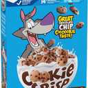 Cookie Crisp Breakfast Cereal, Chocolate Chip Cookie Taste, Made with Whole Grain, Giant Size, 26.3 oz, BB Date Not Found 