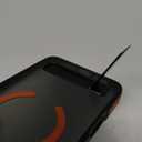 Magnetic for iPhone 17 Pro Max Case with Stand, Compatible with MagSafe, Slim Translucent Matte Military-Grade Drop Protection Phone Cover, Cosmic Orange