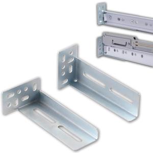 Face Frame Rear Mounting Brackets 2 Pairs for Drawer Slide Cabinet Drawer Guides Slides Rails Bracket for Face Frame Install, with Screws