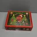 Butterfly EduFields Santas Craft Christmas Activity Kit | Holiday Arts & Crafts Set for Kids Ages 4 5 6 7 8 | Make 20+Ornaments with Wood Painting, Bead Crafts & Gem Art | Christmas Decoration Kit