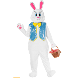 Morph Easter Bunny Costume Adult Rabbit Mascot Outfit Bunny Suit for Adults - Perfect for Easter Costumes and Events, Size XL